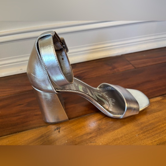 Circus by Sam Edelman Silver Women's Chunky Heels Size 8.5 - Picture 8 of 16